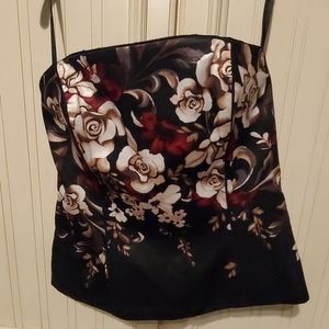 White House Black Market bustier top